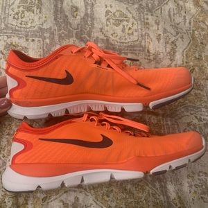 Orange Nike Sneakers Size 10